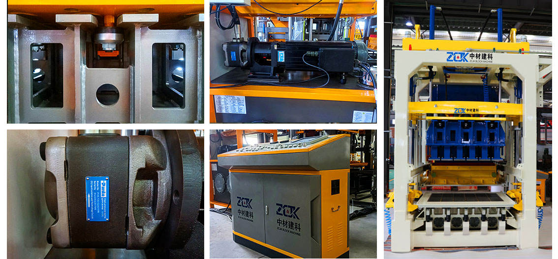 آلة ZC1500 للطوب المجوف الأوتوماتيكية بالكامل - التفاصيل 3