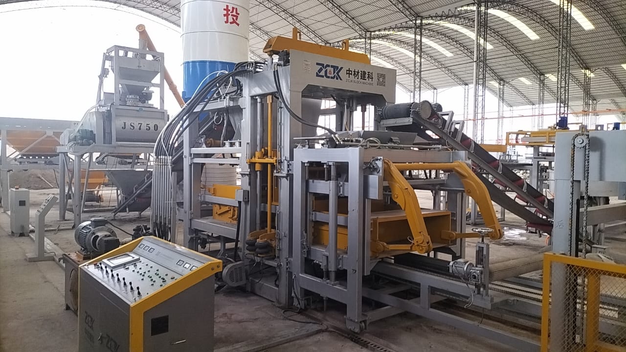 Fully Automatic Hollow Block Making Machine
