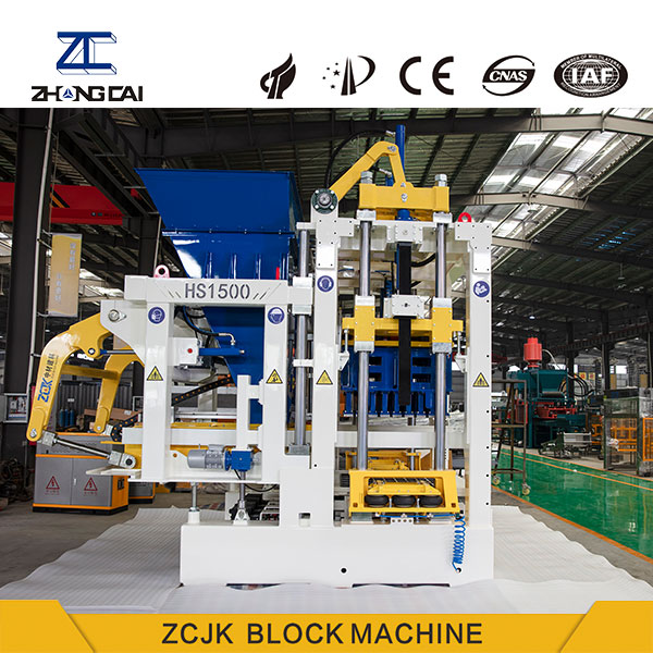 آلة إنتاج الطوب المجوف ZC1500 الأوتوماتيكية بالكامل: تعزيز الإنتاجية بتقنيات ذكية